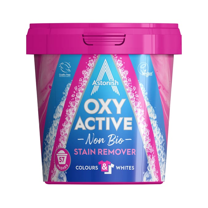 Astonish Oxy Active Non Bio Stain Remover 1.25kg