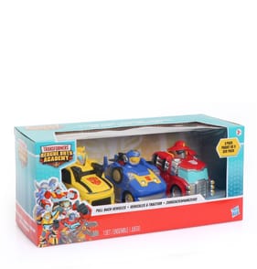Transformers Rescue Bots Academy Pull Back Vehicles 3 Pack