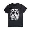 Hallow Scream Mens Ribcage Printed T-Shirt