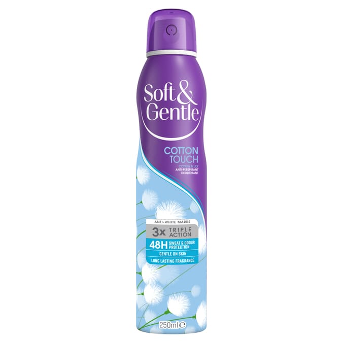 Soft & Gentle Cotton & Lily Anti-Perspirant Deodorant 250ml