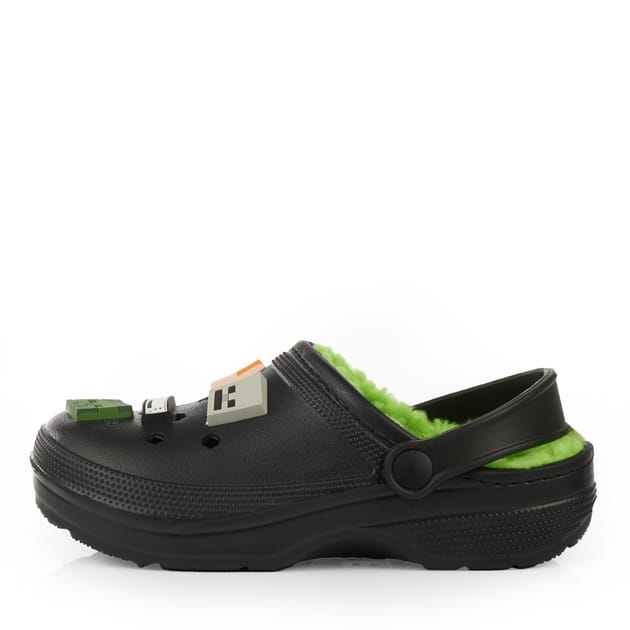 Minecraft Fleece Lined Clogs | Home Bargains
