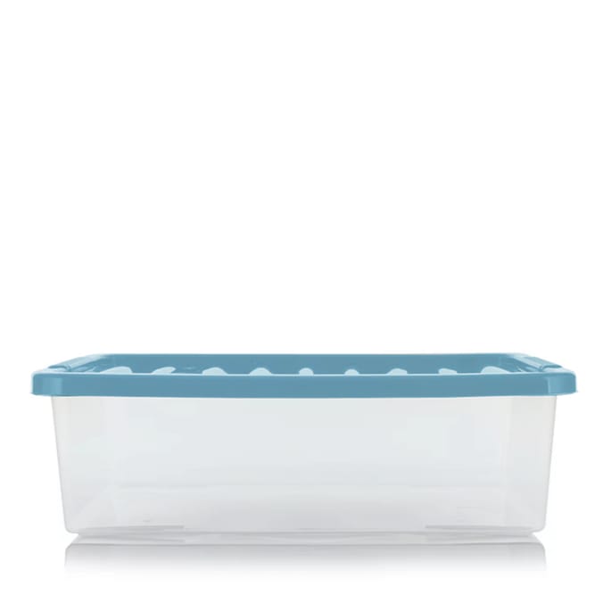 Home Utility 32 Litre Plastic Storage Box & Lid