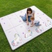 Liberty House Toys Kids Unicorn Play Tent and Play Mat Set