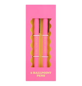 Neon Ballpoint pens 2 Pack - Pink