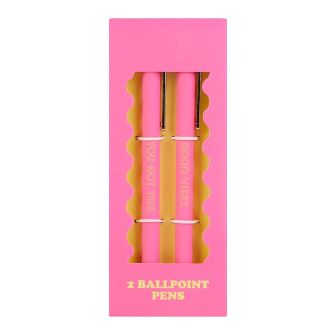 Neon Ballpoint pens 2 Pack