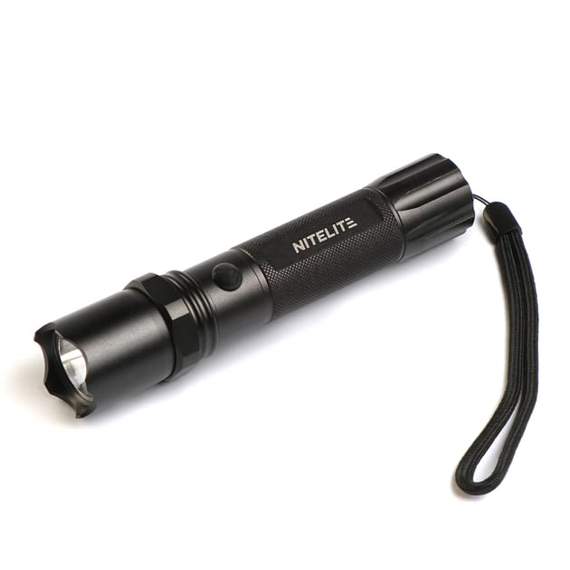 Nitelite Super Bright LED Aluminium Torch Home Bargains