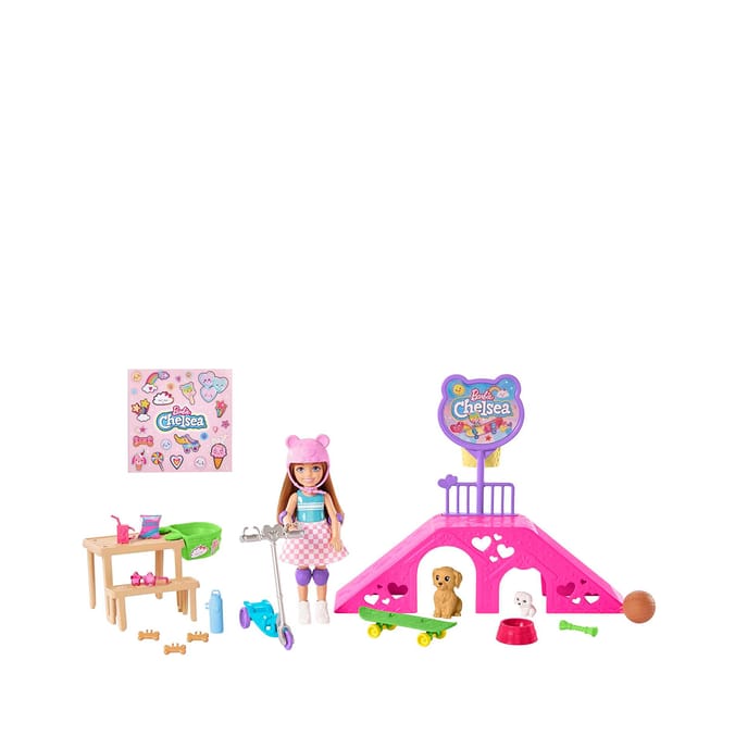 Barbie Chelsea Skatepark Playset