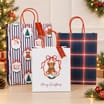 Festive Feeling Luxury Gift Bag Set - Traditional Teddy