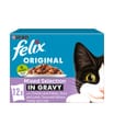 Felix Original Mixed Selection in Gravy Wet Cat Food 12 x 100g