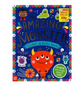 Halloween Sticker Activity Book - My Amazing Monster 