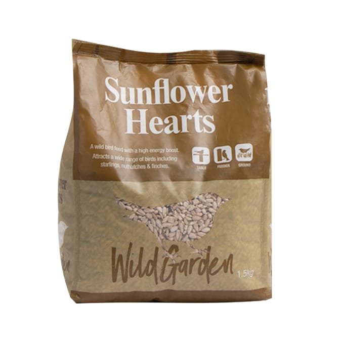Wild Garden Sunflower Hearts 1.5kg