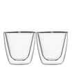 Vivo Double Walled Glass 2 Pack 80ml