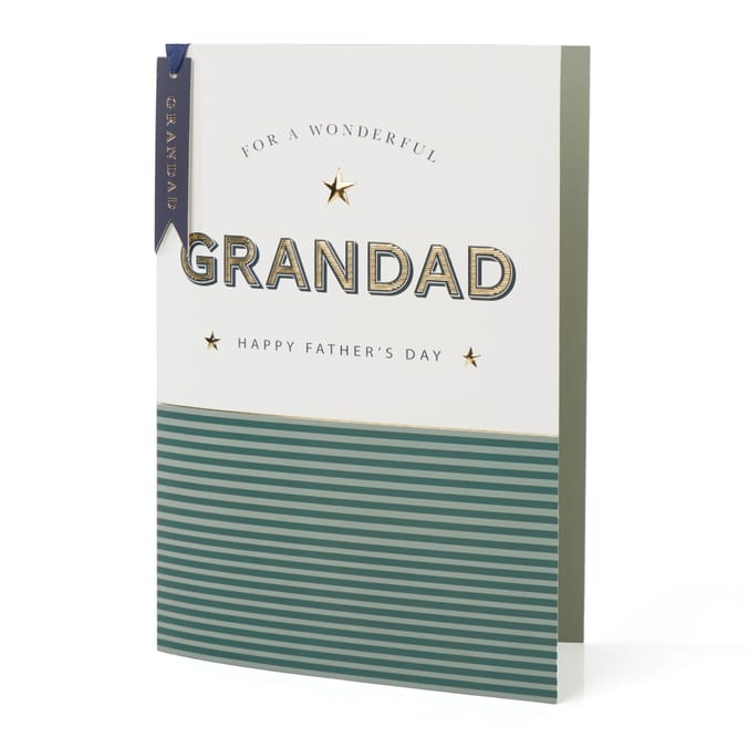 Fathers Day Card - For a Wonderful Grandad