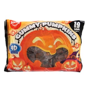  Amos 4D Gummy Pumpkins 19 Pack 152g
