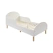 Liberty House Toys Toddler Bed and Table and Two Chairs Set - White