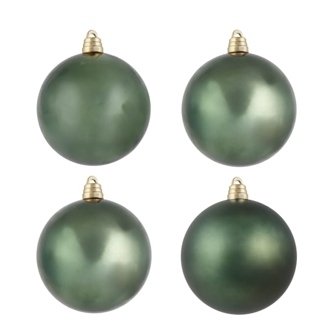 Festive Feeling 15cm Christmas Bauble 4 Pack