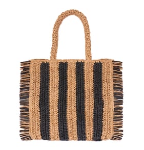 Originals Straw Fringed Beach Bag