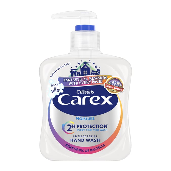 Carex Moisture Antibacterial Hand Wash 333ml
