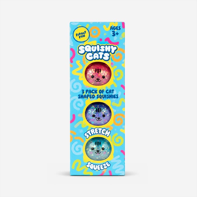 Fidget Fun Squishy Cats 3 Pack