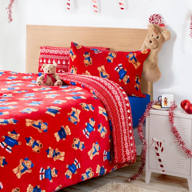 NSPCC Printed Fleece Duvet Set