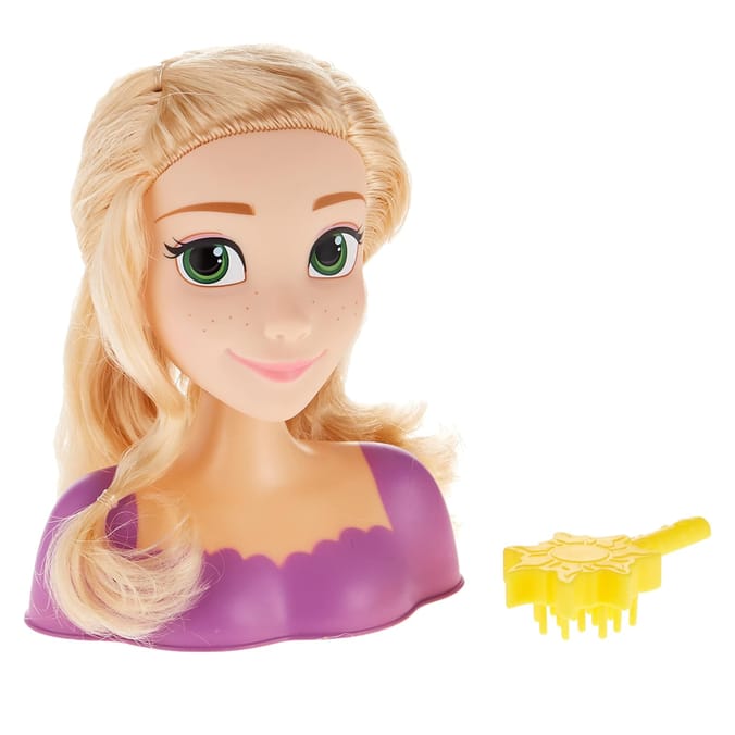 Disney Princess Styling Doll Head Rapunzel Home Bargains