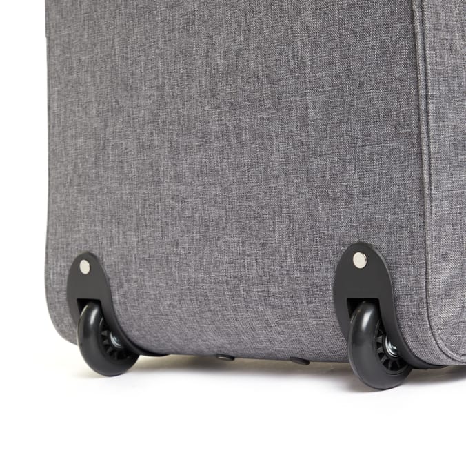 Salisburys Light Luggage Ultra Lightweight Carry-On Cabin Suitcase - Grey