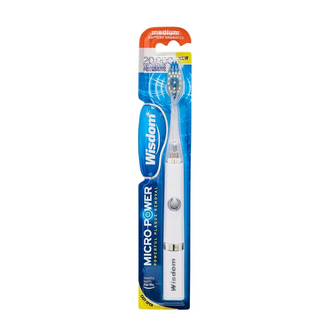 Wisdom Medium Micro Power Toothbrush