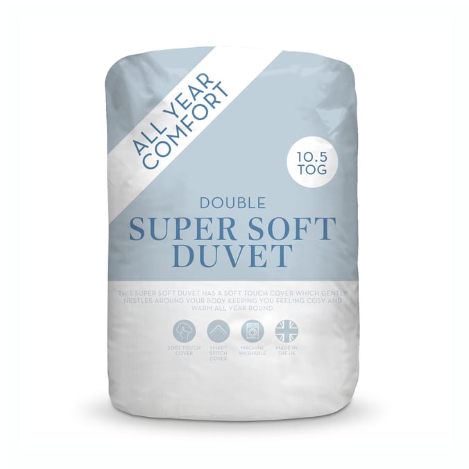 Home Collections 10.5 Tog Super Soft Duvet