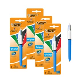 Bic 4 Colours Original Ball Pen x4