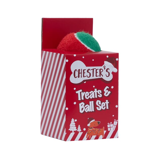 Chester's Treats & Ball Set Home Bargains