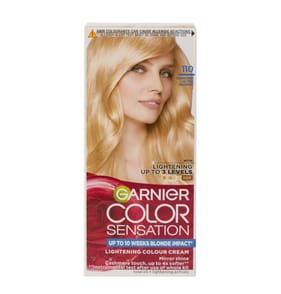 Garnier Color Sensation Permanent Hair Dye - 110 Diamond Ultra Blond