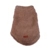 My Pets Teddy Fleece Brown Dog Coat