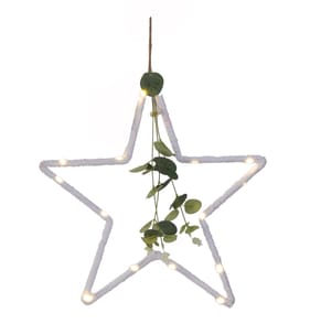 Nordic Spirit LED Light Up Star - White