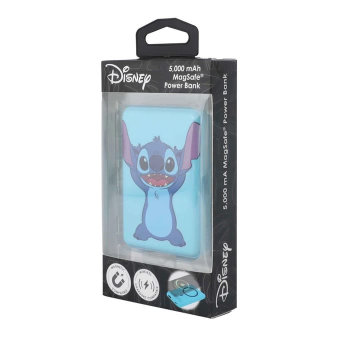 Disney Stitch 5000mAh Magnetic Power Bank - Stitch
