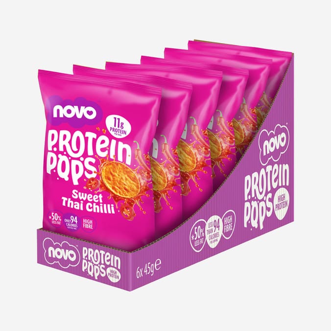 Novo Protein Pops 45g 6 Pack - Sweet Thai Chilli