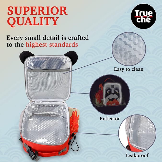 Trueché 8L Insulated Lunch Bag Panda