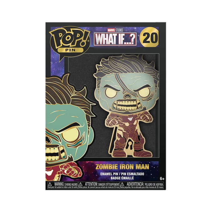 Pop Pin What If...? Zombie Iron Man