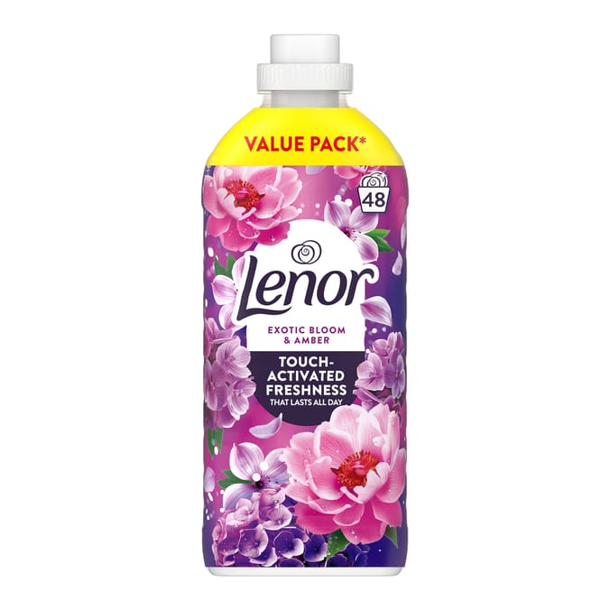 Lenor Fabric Conditioner 1.488 Litre 48 Washes -  Exotic Bloom & Amber
