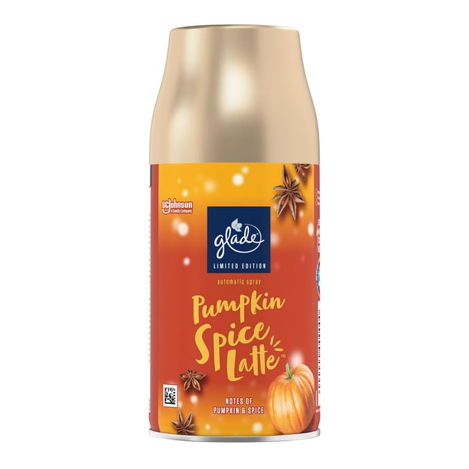 Glade Automatic Spray Air Freshener Refill Pumpkin Spice Latte 269ml