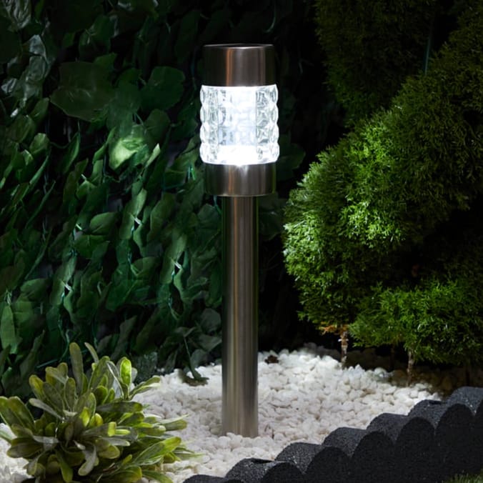 Firefly Large LED Solar Light Bollard Stake