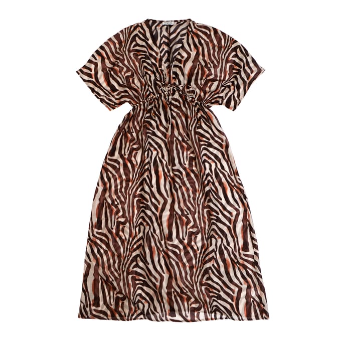 Originals Zebra Print Beach Dress