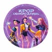 K-Pop Demon Hunters Paper Plates 8 Pack