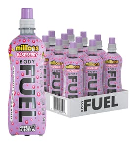 BodyFuel Hydration & Electrolyte Water 500ml - Millions Raspberry