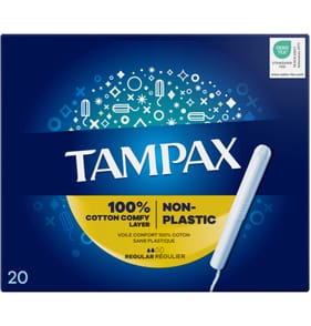 Tampax Regular Tampons With Applicator 20 Pack