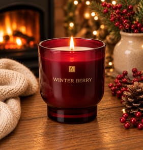 Wickford & Co Chistmas Scented Candle 250g - Winter Berry