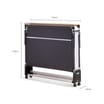 Jay-Be GP120 Grand Folding Bed with e-Pocket Tufted Mattress - Small Double