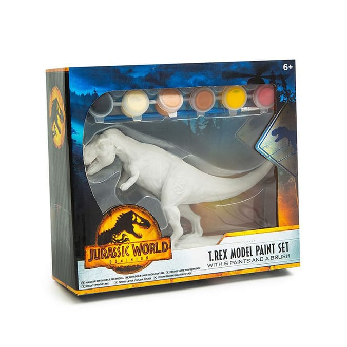 Jurassic World Dominion T-Rex Model Paint Set