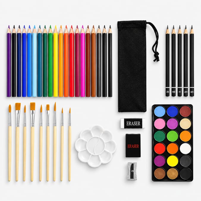 Colvin & Co Complete Artist Set with Easel