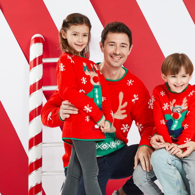 Originals Novelty Reindeer Jumper - Mens