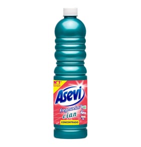 Asevi Concentrated Floor Cleaner Cian 1L